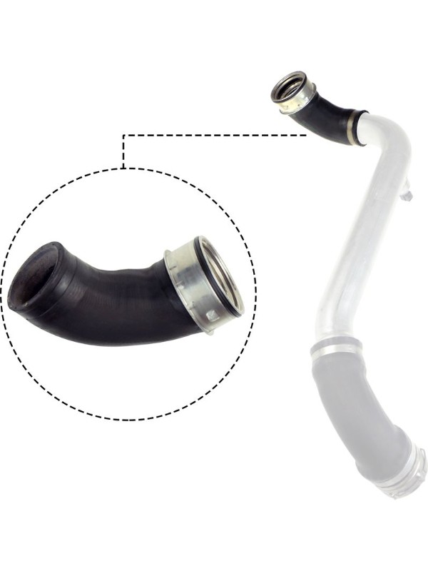 TURBO HORTUMU BMW  X5 E53 3.0 D METAL BORU HARIC image
