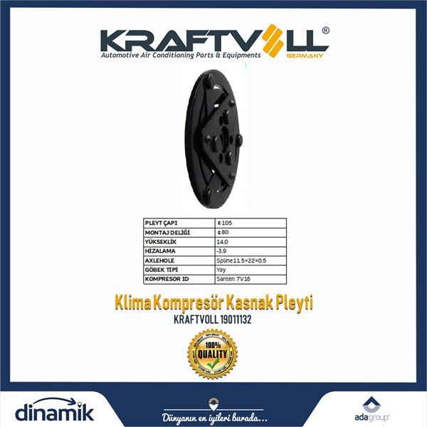 KLIMA KOMPRESOR GOBEGI SANDEN 7V16 BERLINGO image