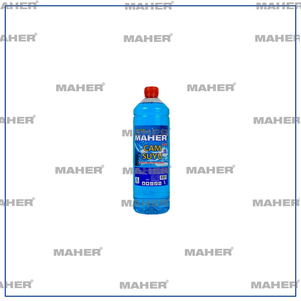 CAM SUYU ANTIFIRIZLI PARFUMLU (-20 C) 4 MEVSIM 1 LITRE BL01397 (25 ADET) image
