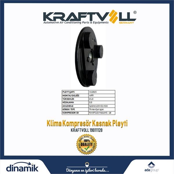 KLIMA KOMPRESOR GOBEGI HYUNDAI FS10/HALL-HS -18 image