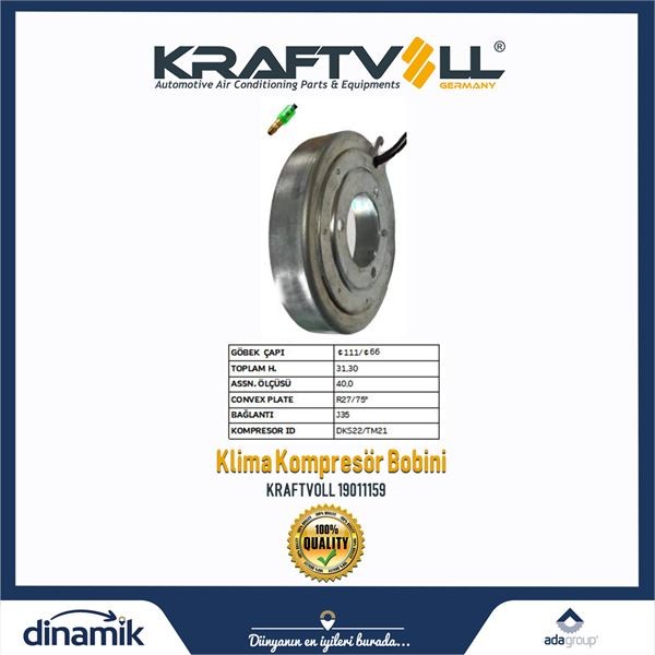 KLIMA KOMPRESOR BOBINI ZXL-DKS22/TM21 image