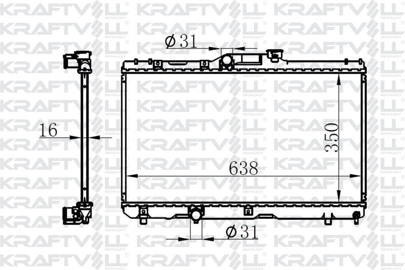 MOTOR SU RADYATORU TOYOTA COROLLA AE101 KASA 1993-1997 MANUEL VITES > BRAZING image