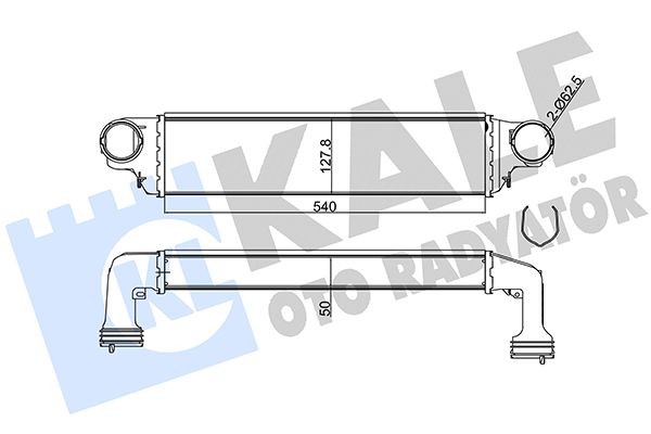 TURBO RADYATORU BMW E46  X3 E83 M47 M57 image