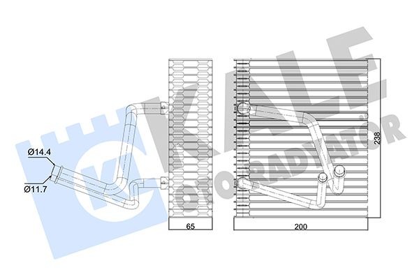 EVAPORATOR MEGANE I SCENIC I image