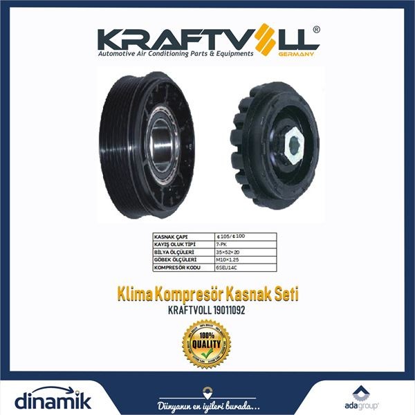 KLIMA KOMPRESOR KASNAK SETI CRAFTER image