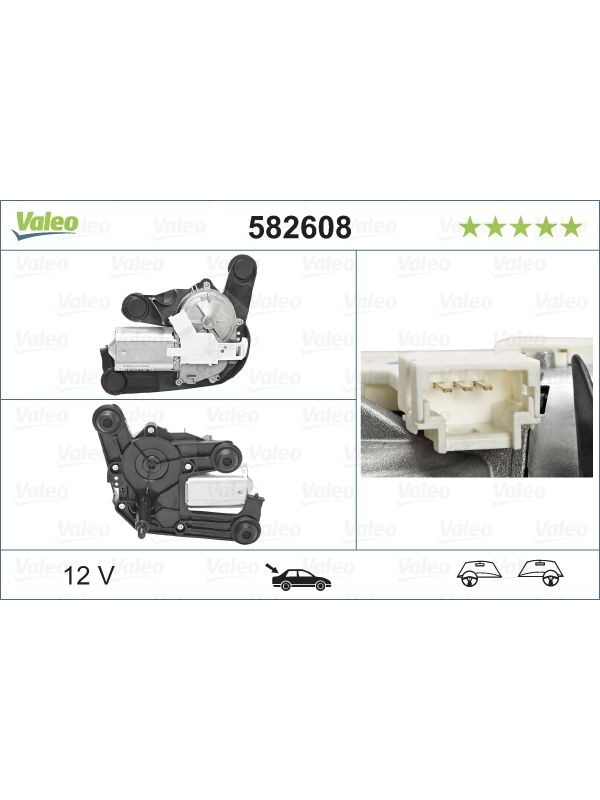 SILECEK MOTORU (ARKA) CITROEN C4, C4 ENTREPRISE (09 / 10>), DS4 (04 / 11>), DS5, DS5 HIBRIT (10 / 11 image