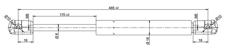 BAGAJ AMORTISORU MONDEO I / II SW 92>00 (2 ADET) image