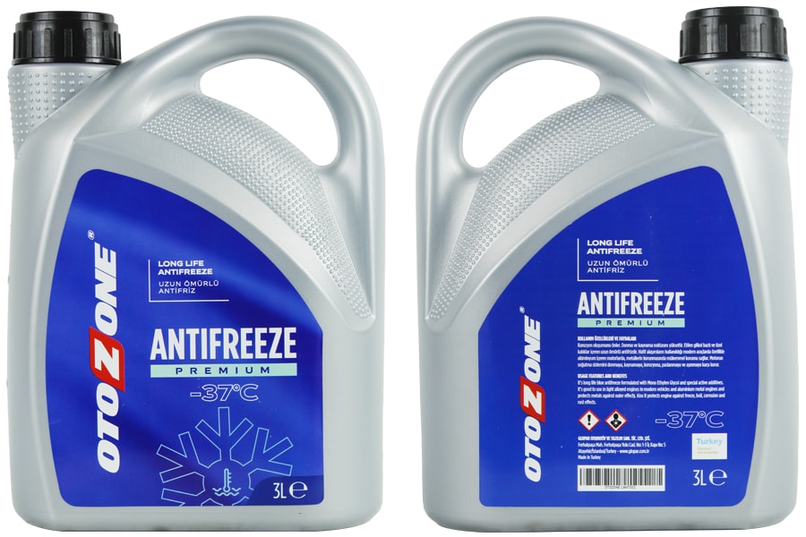 ANTİFRİZ 3 LT -37 C MAVİ KOLI 6 AD (6 ADET) image