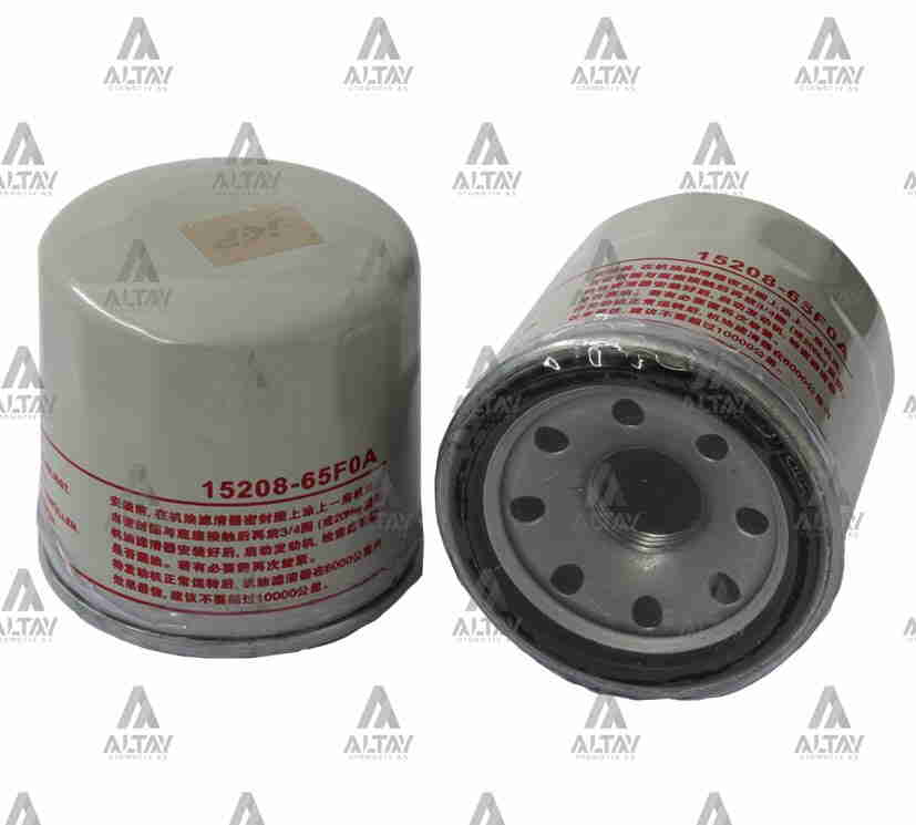 YAĞ FİLTRESİ QASHQAI 2007 BENZİNLİ / JUKE 2010 BENZİNLİ 15208 65F0A image