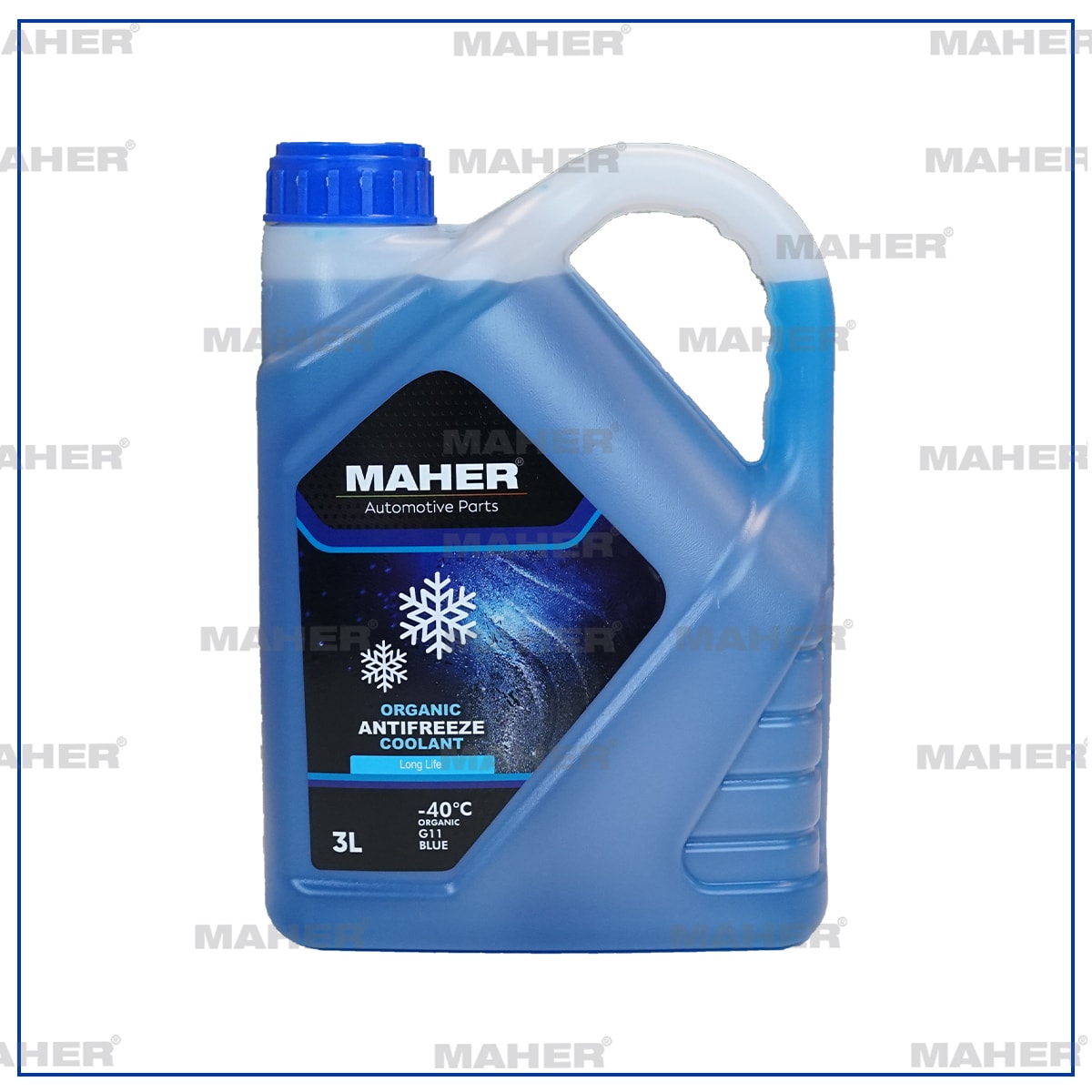 ANTİFRİZ MAVİ SERİ İNORGANİK -40° 3 LİTRE 55175978 (6 ADET) image