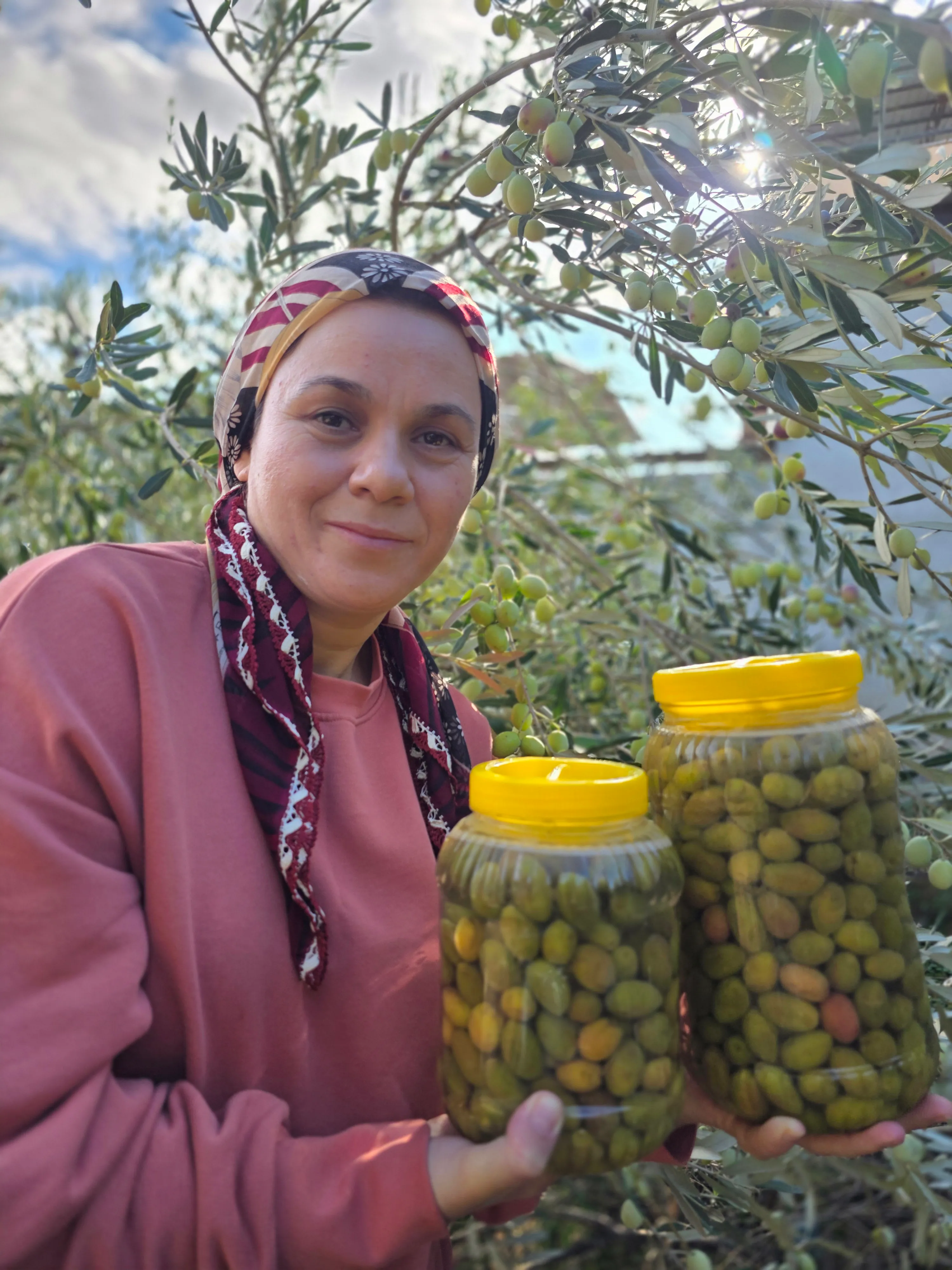 Kırma Yeşil Zeytin 3 Litrelik bidonda net 2 Kg