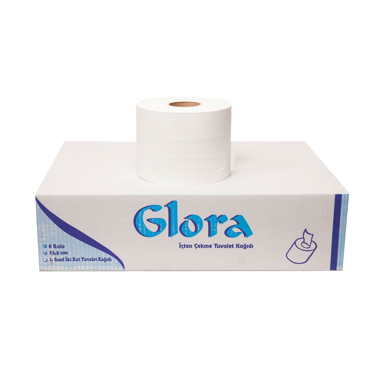 Glora İçten Çekme Tuvalet Kağıdı 13.5 Cm*6