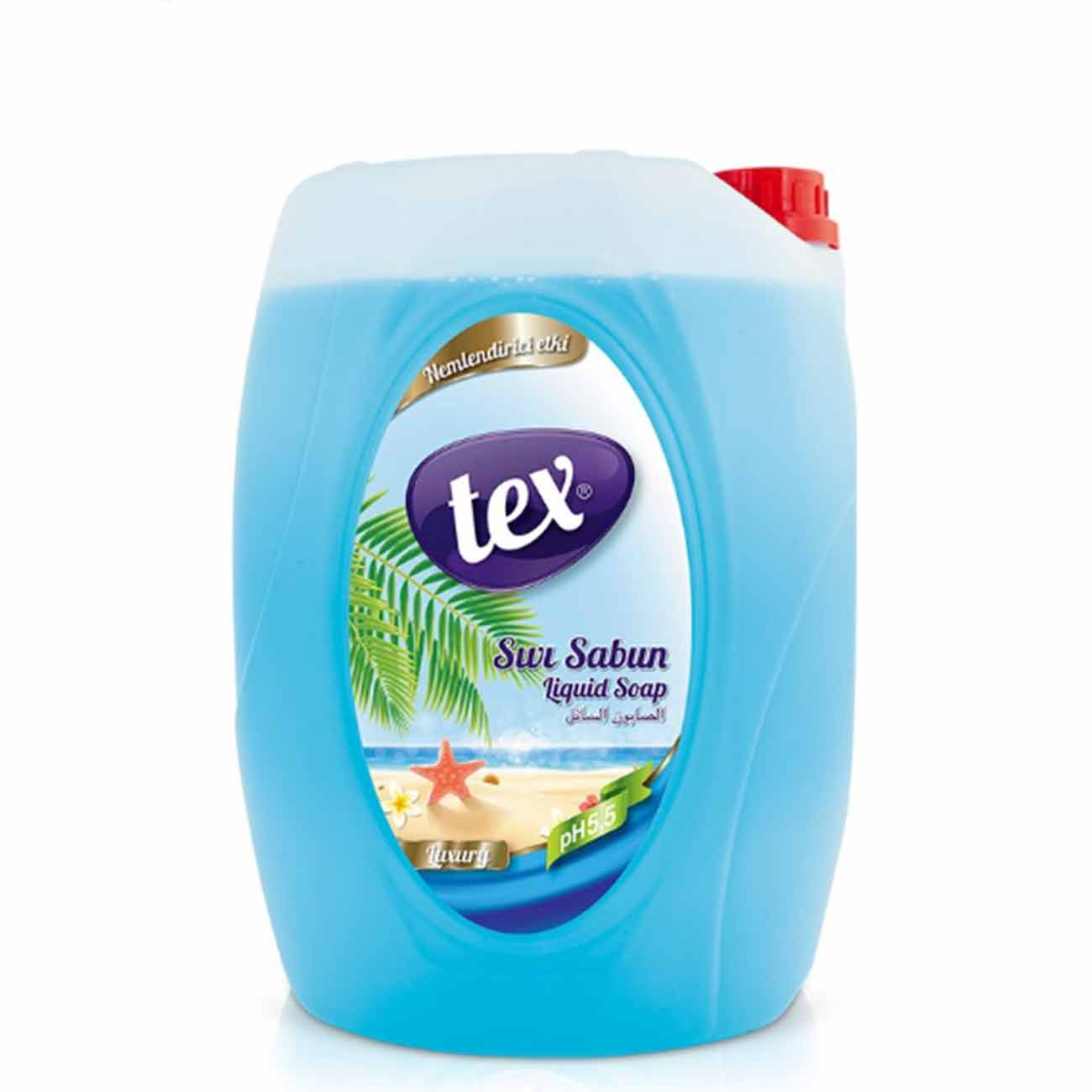 Tex Sıvı Sabun Luxury Mavi 5 Kg