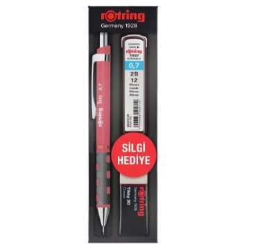 Rotring Tikky Versatil Uçlu Kalem Okul Seti 0.7 mm Gül Kurusu