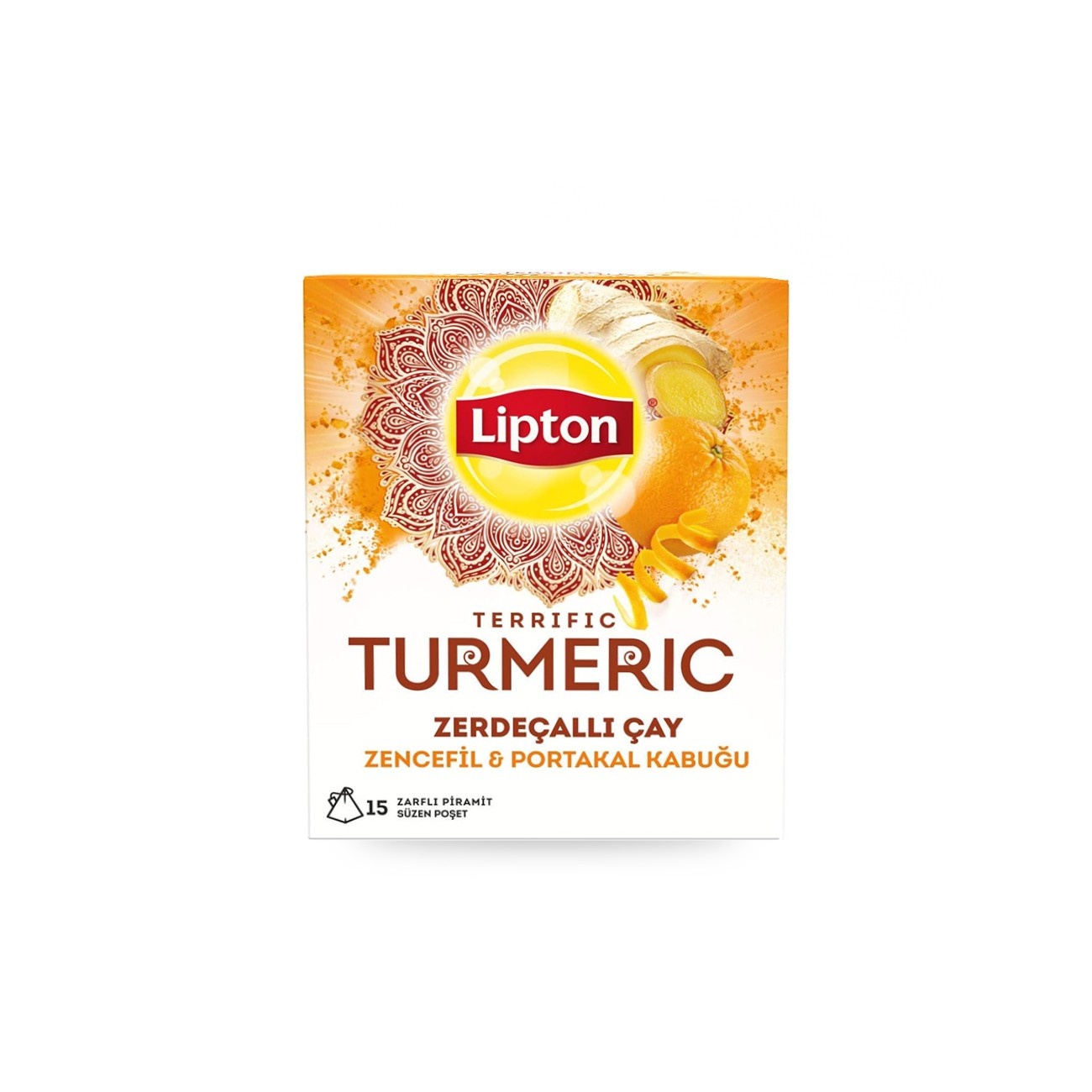 Lipton Turmeriç Zerdeçal Zencefil Portakal Kabuğu