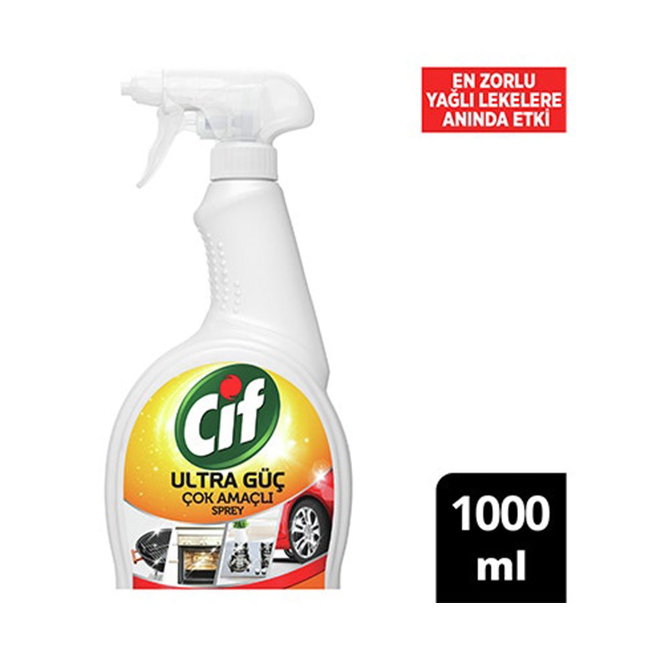 Cif Sprey Ultra Güç Çok Amaçlı  Sprey 1000Ml