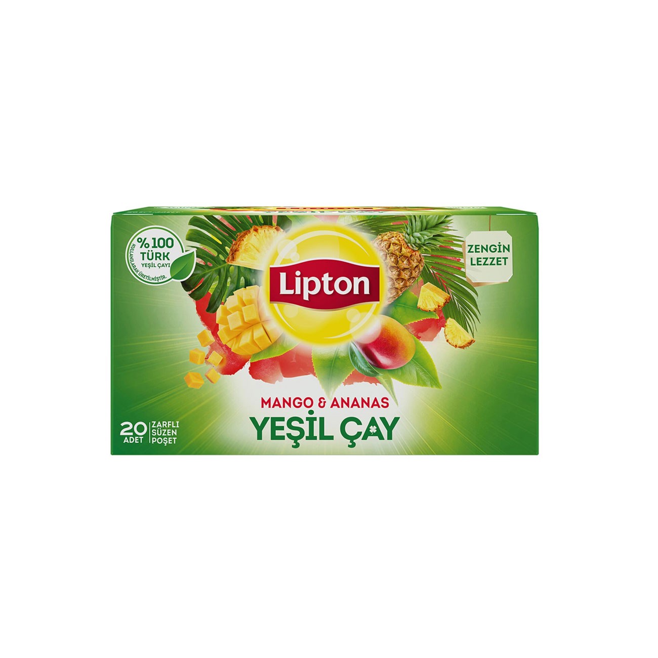 Lipton Yeşil Çay Mango Ananas 20 Li