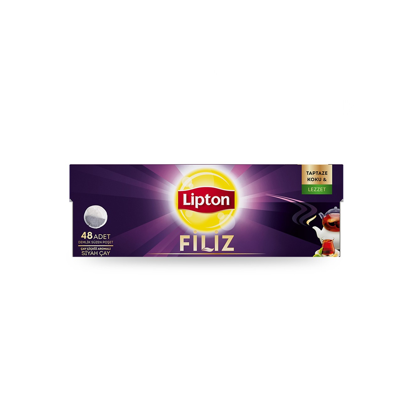 Lipton Filiz Çay Demlik Poşet 48 Li