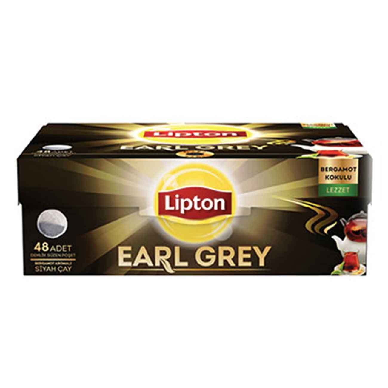 Lipton Earl Grey Demlik Poşet 48 Li