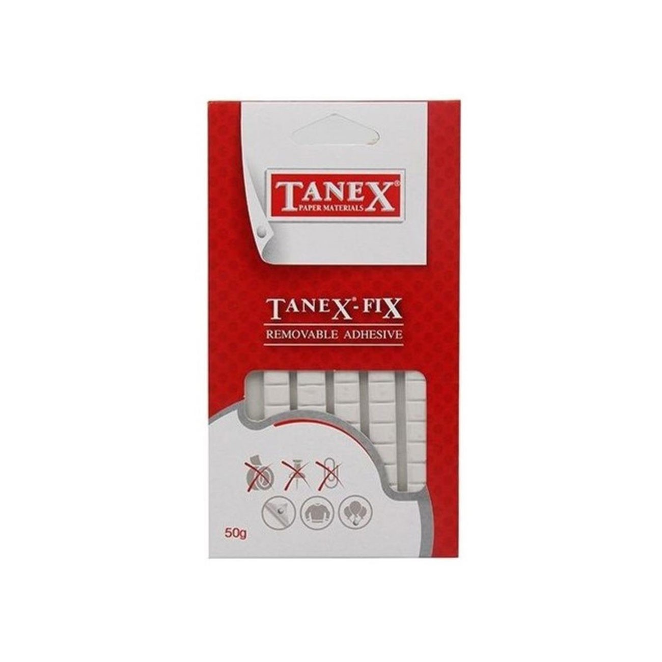 Tanex Hamur Yapıştırıcı Fıx Beyaz 50 Gr