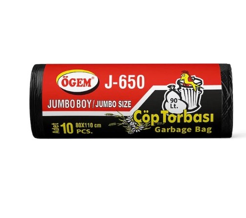 Ögem Jumbo Boy Çöp Torbası 80*110 J650