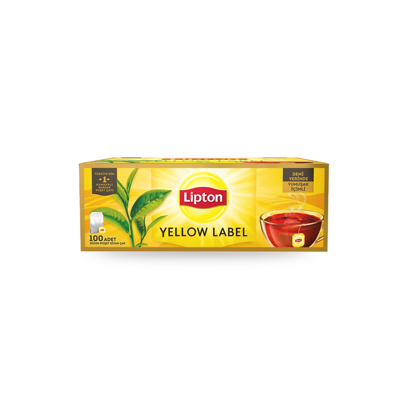 Lipton Yellow Label Demlik Poşet Çay 100 Lü