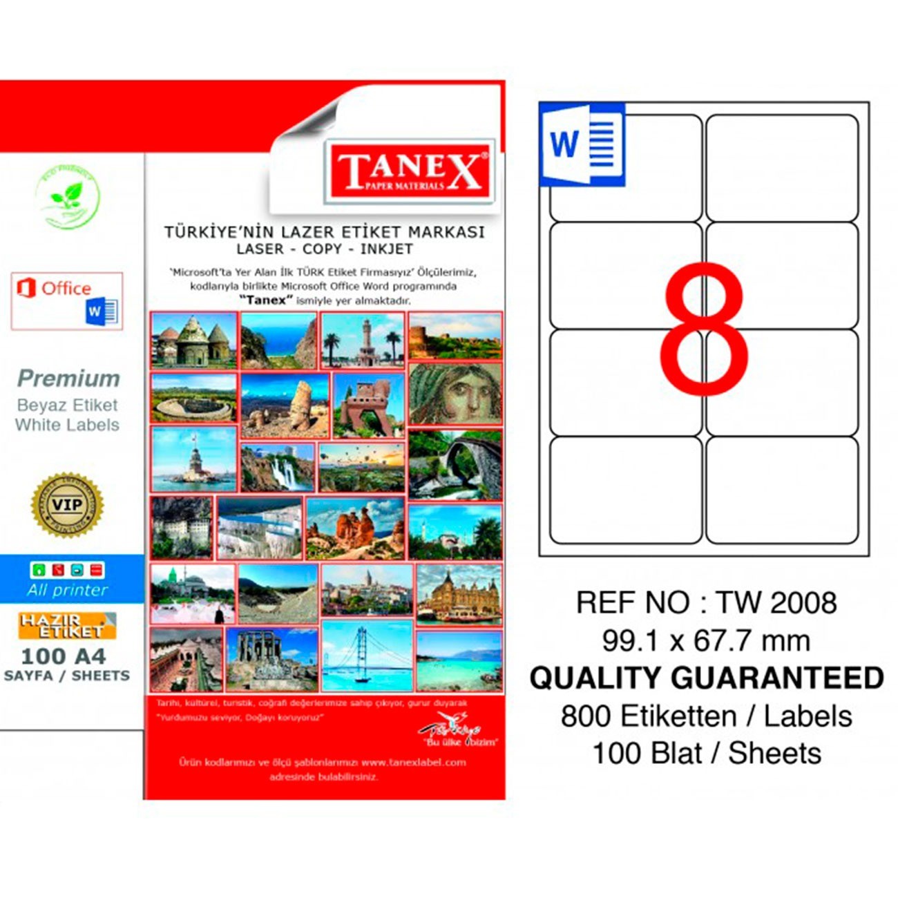 Tanex Tw-2008 99.1*67.7 Mm