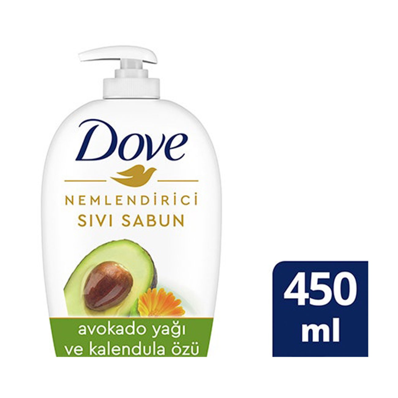 Dove Nemlendiricili Sıvı Sabun Avokado Yağı 450 Ml