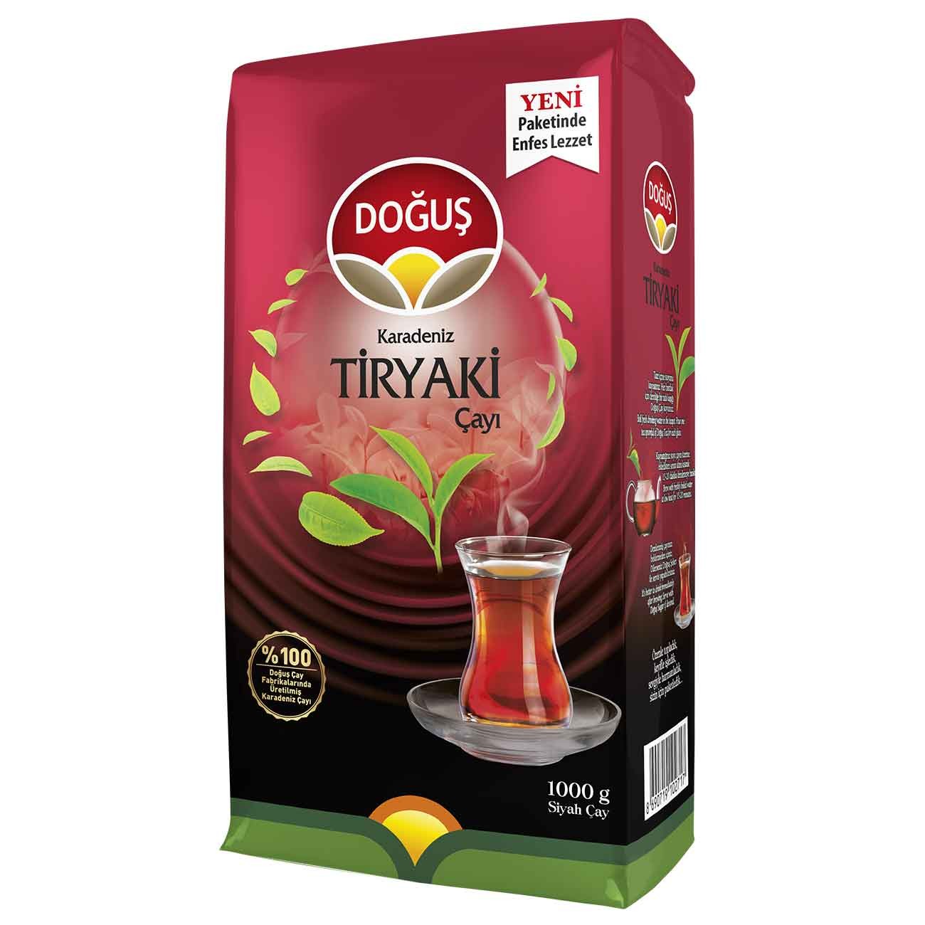 Doğuş Karadeniz Tiryaki Dökme Çayı 1000 Gr