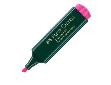 Faber Castell Fosforlu Kalem Pembe