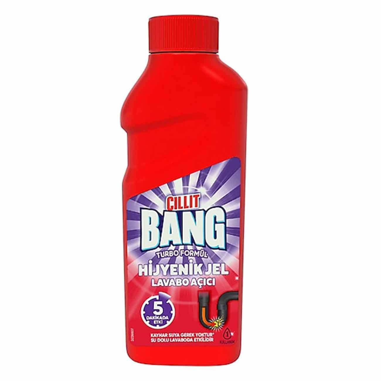 Cillit Bang Turbo Jel Lavabo Açıcı 500Ml