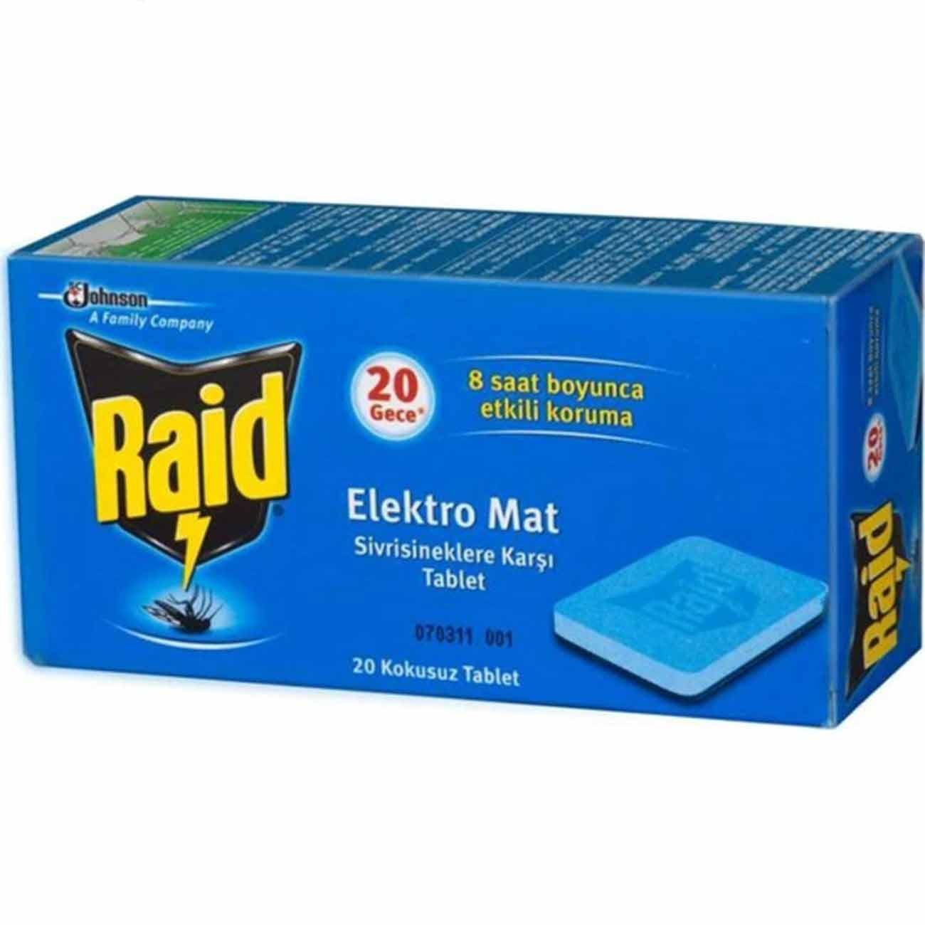 Raid Electro Mat 20 Li