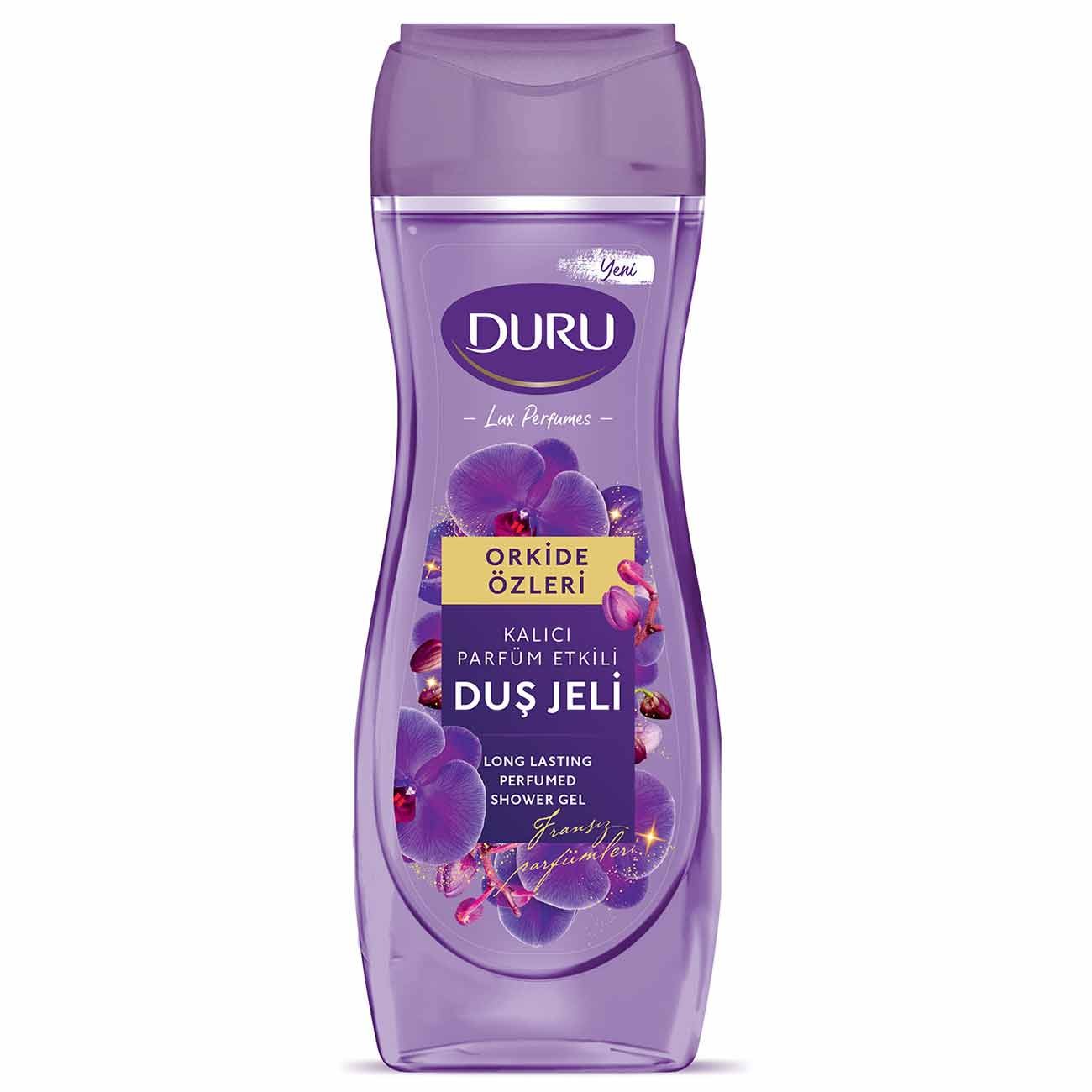 Duru Duş Jeli Lux Perfumes Orkide Özleri 450 Ml