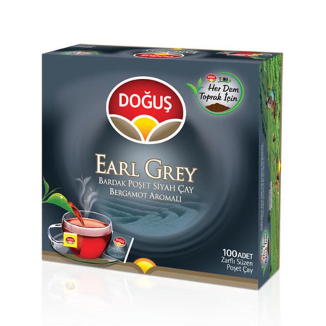 Doğuş Early Grey Bardak Poşet Çayı 100 Lü