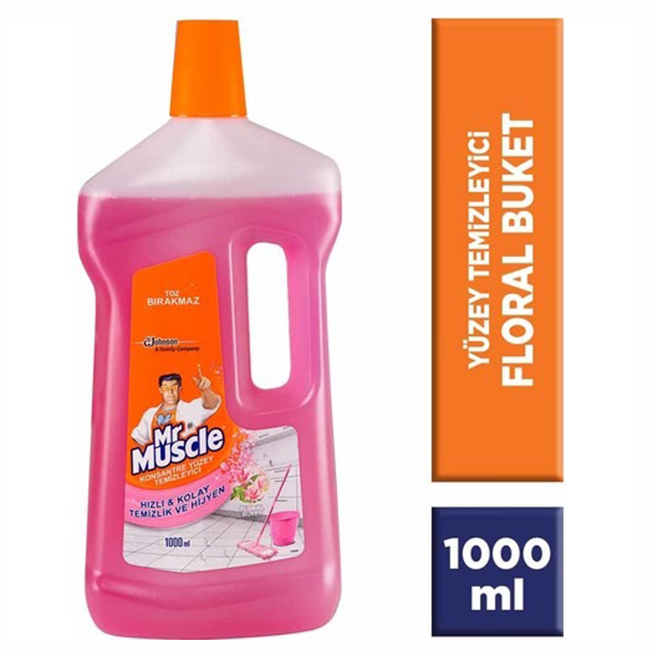 Mr Muscle Konsatre Yüzey Temizleyici Floral 1000 Ml