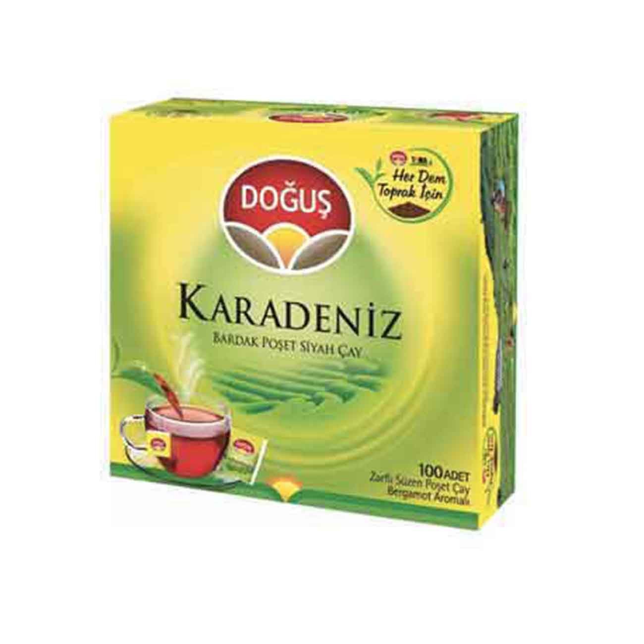 Doğuş Karadeniz Bardak Poşet Çayı  100 Lü