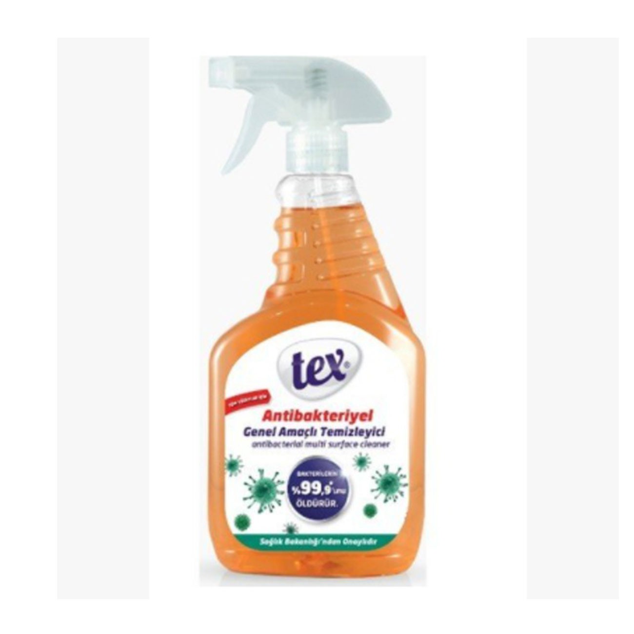 Tex Antibakteriyel Genel Temizlik 750 Ml Turuncu