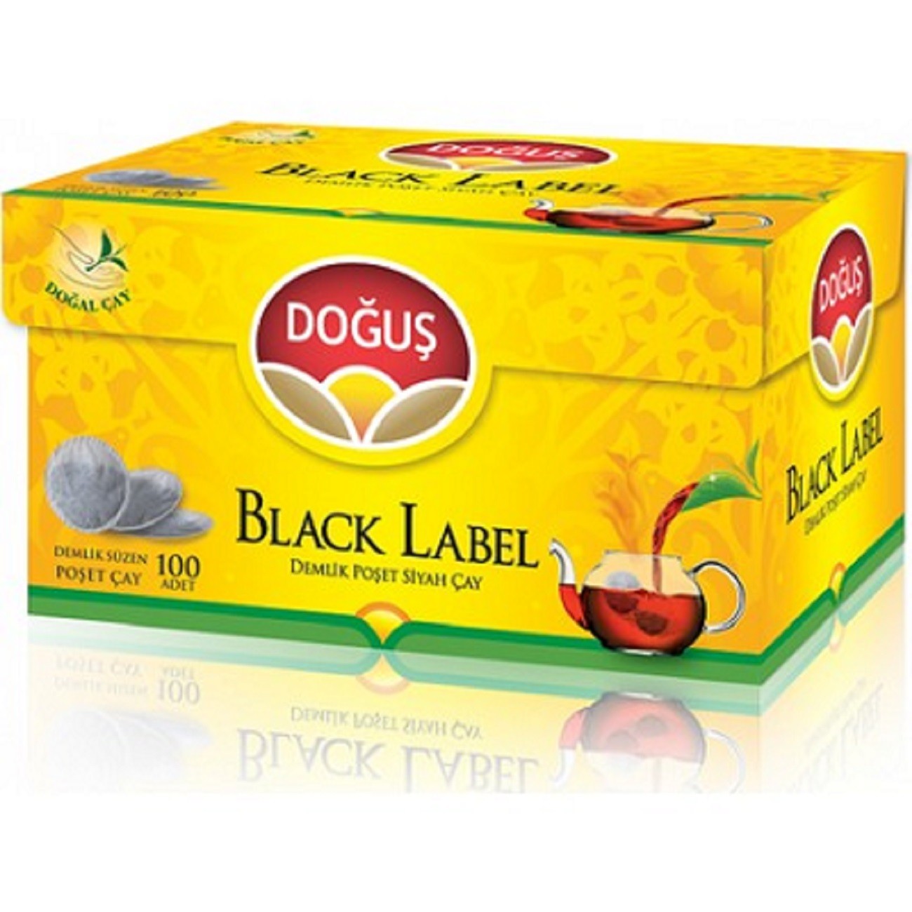 Doğuş Black Label Demlik Poşet Çayı 100 Lü