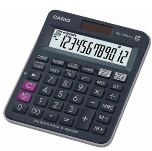 Casio DJ-120 D Plus Hesap Makinası 12 Hanecas
