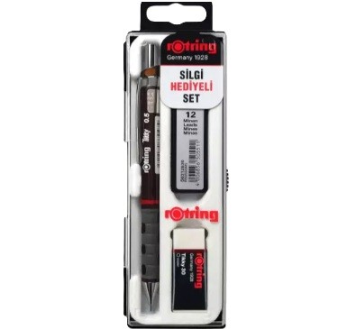Rotring Tikky Versatil Uçlu Kalem Okul Seti 0.5 mm Bordo