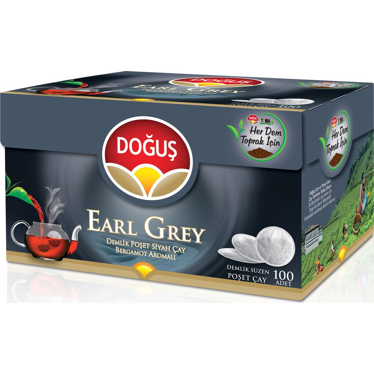 Doğuş Early Grey Demlik Poşet Çayı 100 Lü