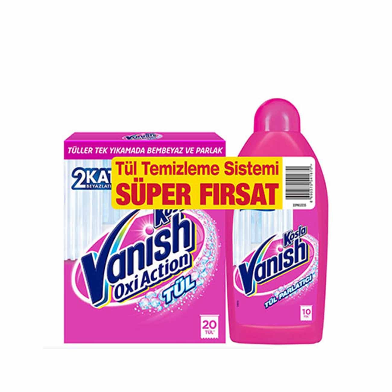 Vanısh Kosla Tül Toz 450 Gr + Parlatıcı 500 Ml