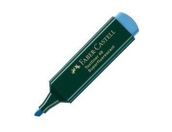 Faber Castell Fosforlu Kalem Mavi