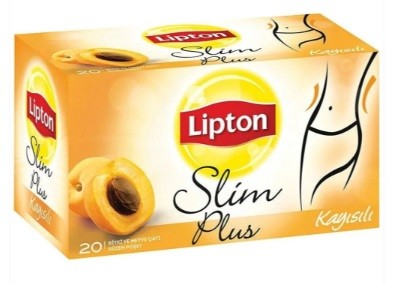 Lipton Slim Plus Kayısı  20 Li