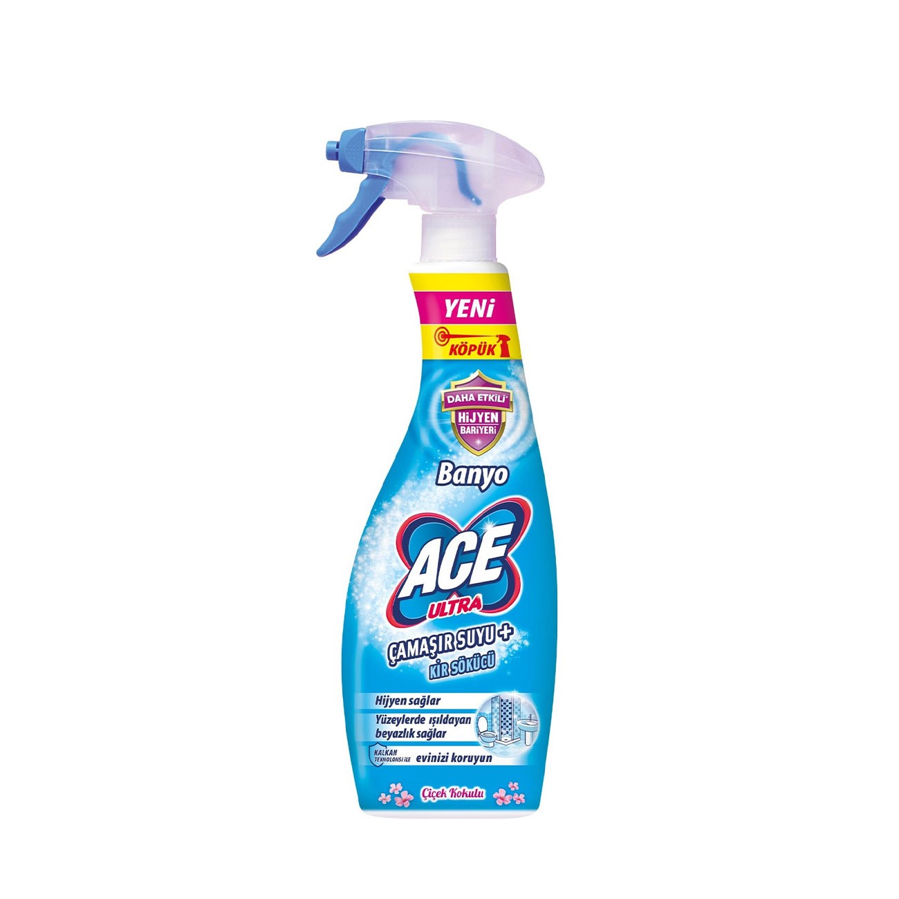 Ace Sprey Köpük Banyo Çiçek Kokulu 700 Ml