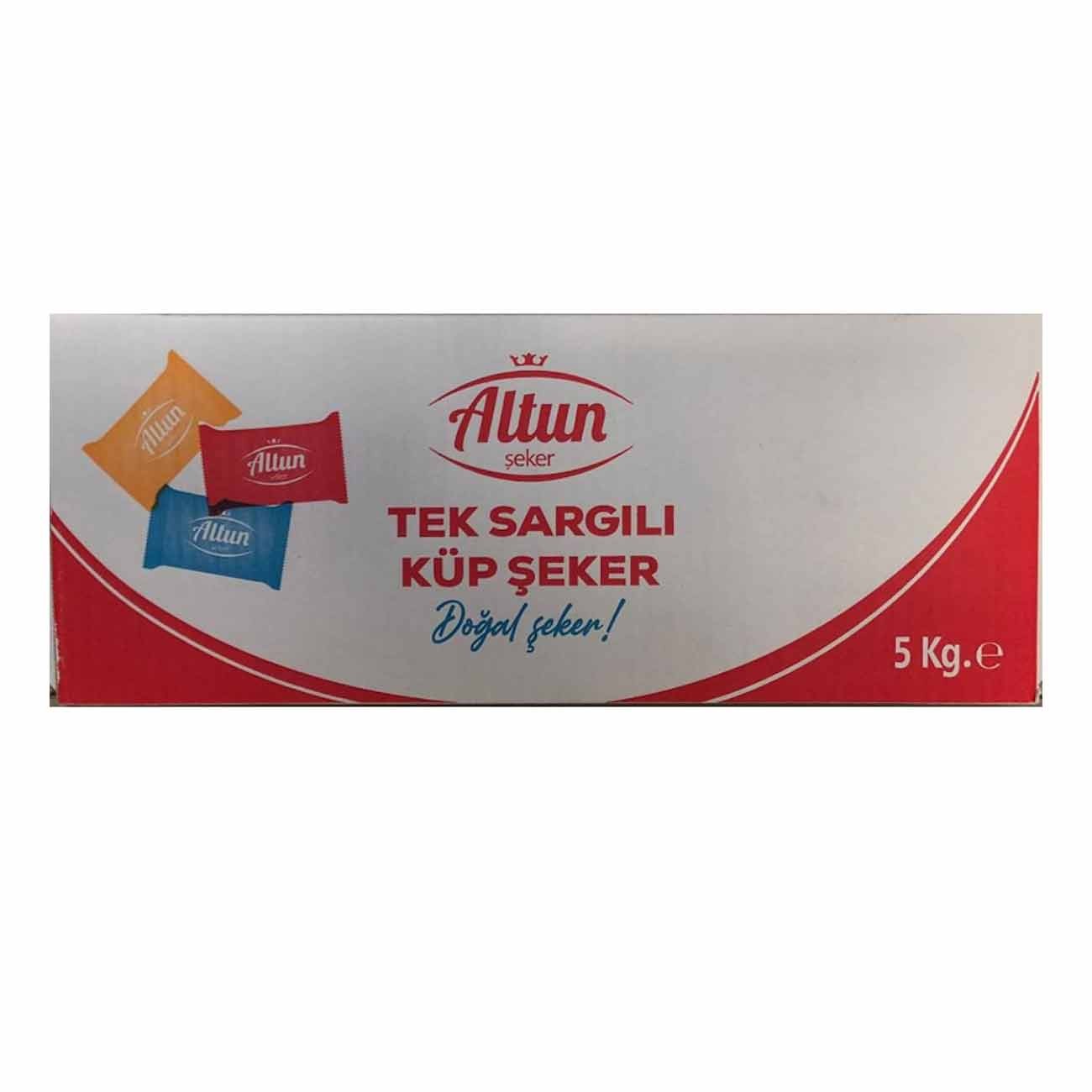 Altun Küp Şeker Tek Sargılı 5 Kg