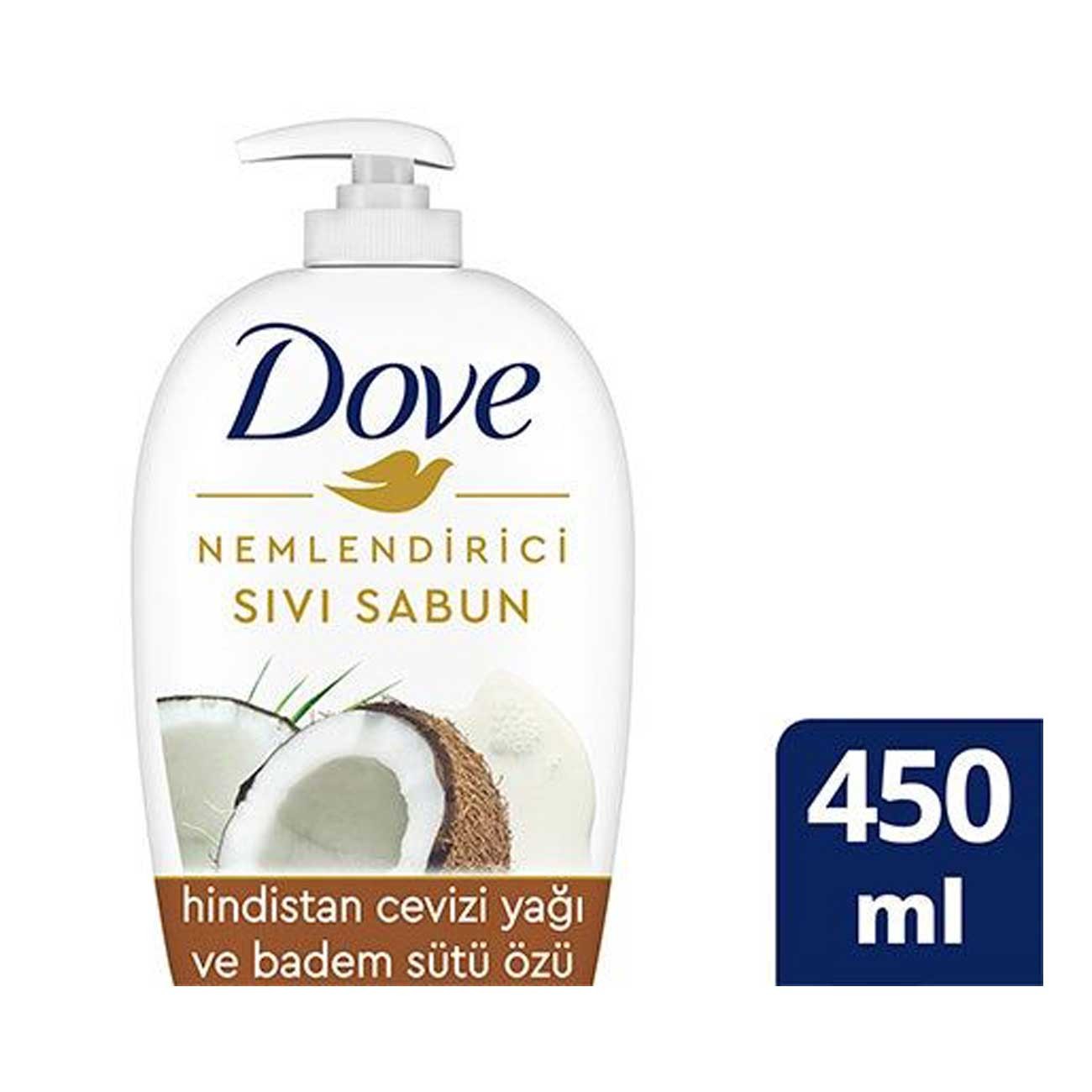 Dove Nemlendiricili Sıvı Sabun Hindistan Cevizi Yağı 450 Ml