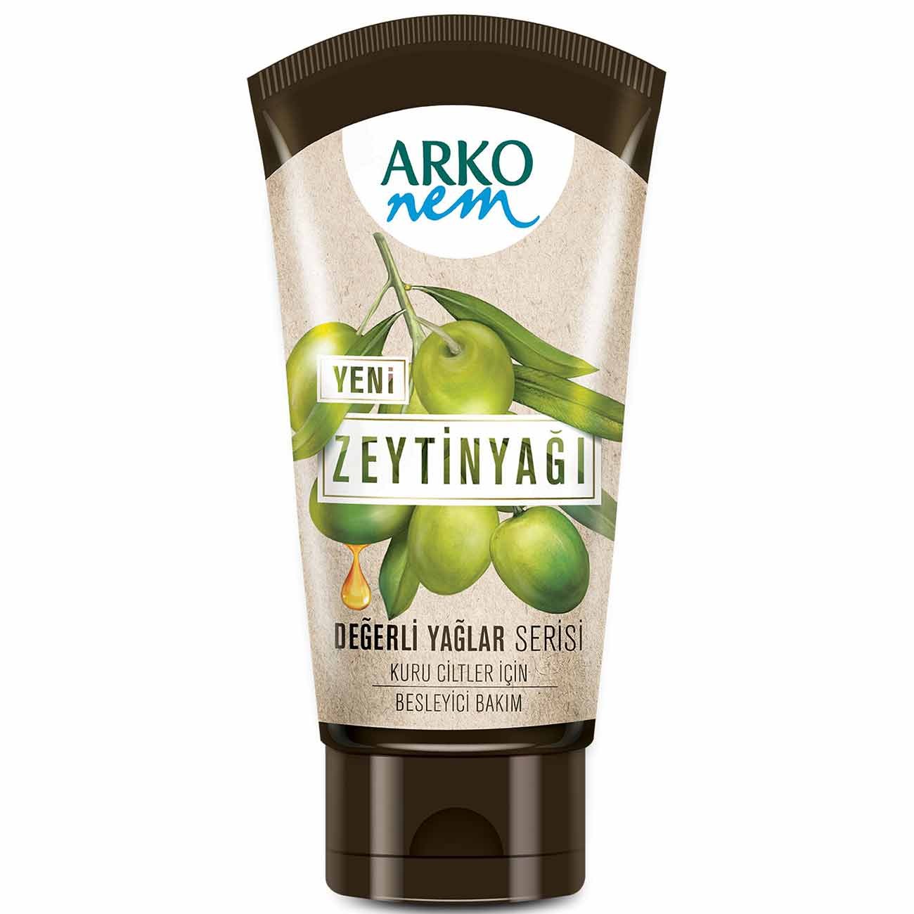 Arko Nem Değerli Yağlar Zeytinyağlı Krem 60 Ml