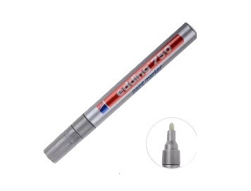 Edding 750 Boya Marker Kalem Kalın Uç Gümüş