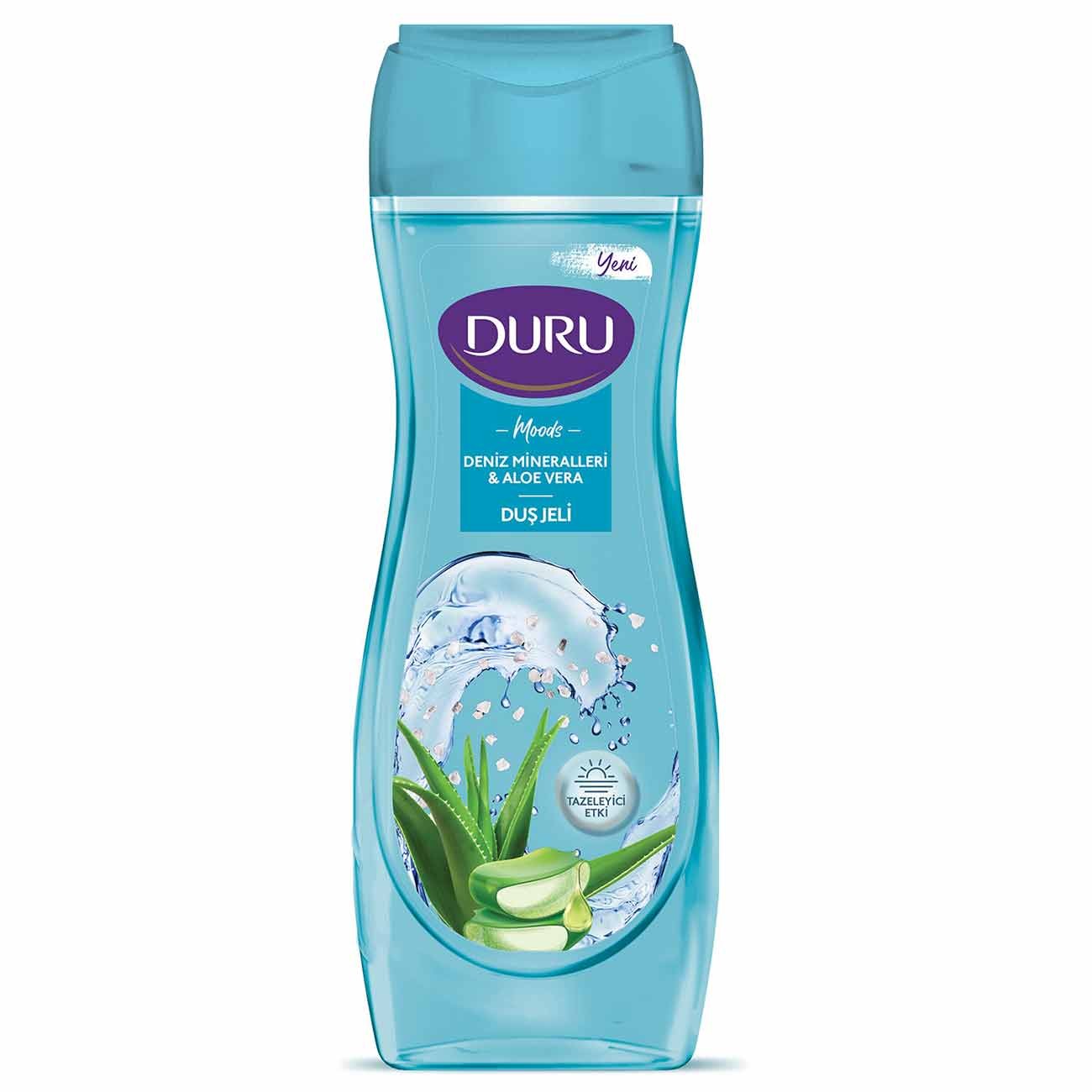 Duru Duş Jeli Moods Deniz Mineralleri & Aloevera 450 Ml